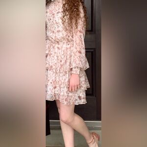 Minkpink chiffon mini dress